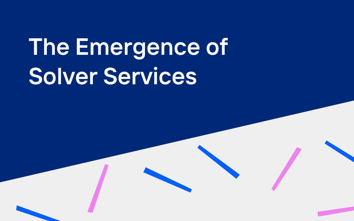 The Emergence of Solver Services