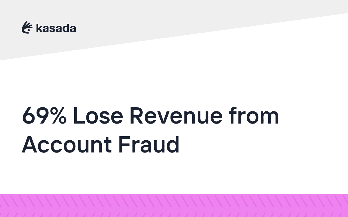 69% Lose Revenue from Account Fraud