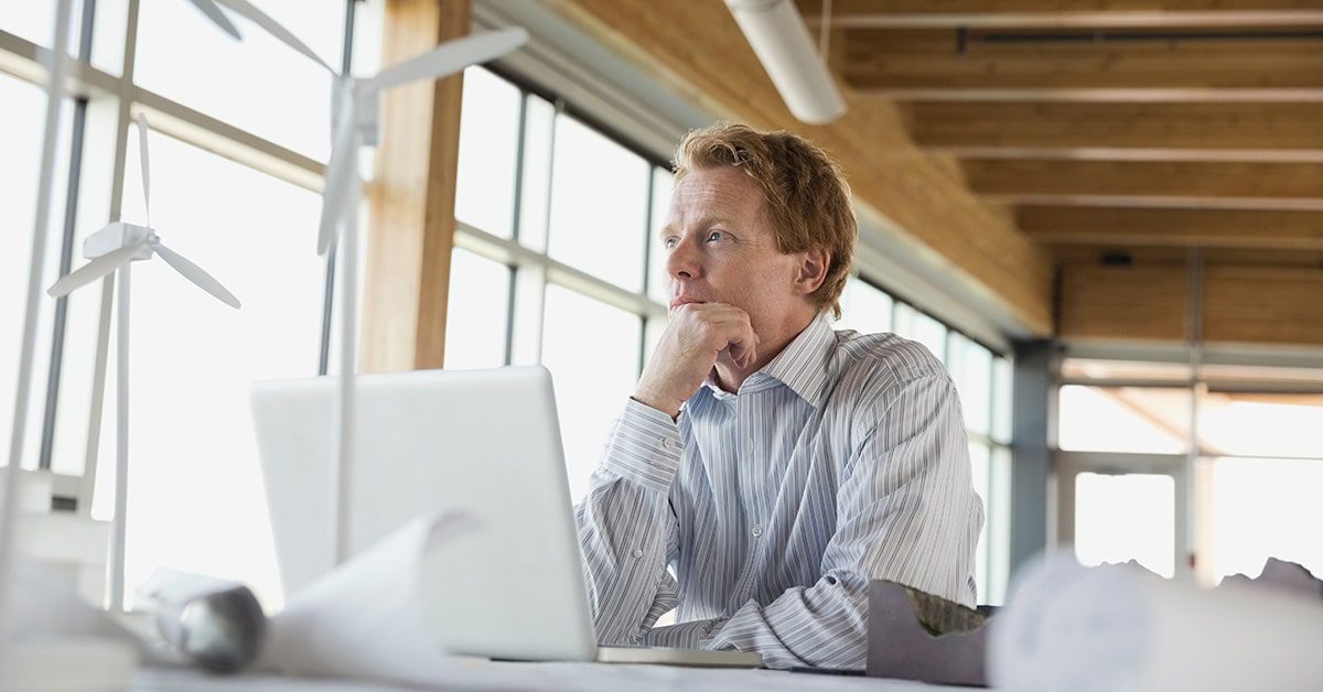 A person in the energy and utilities industry thinking about bot attacks
