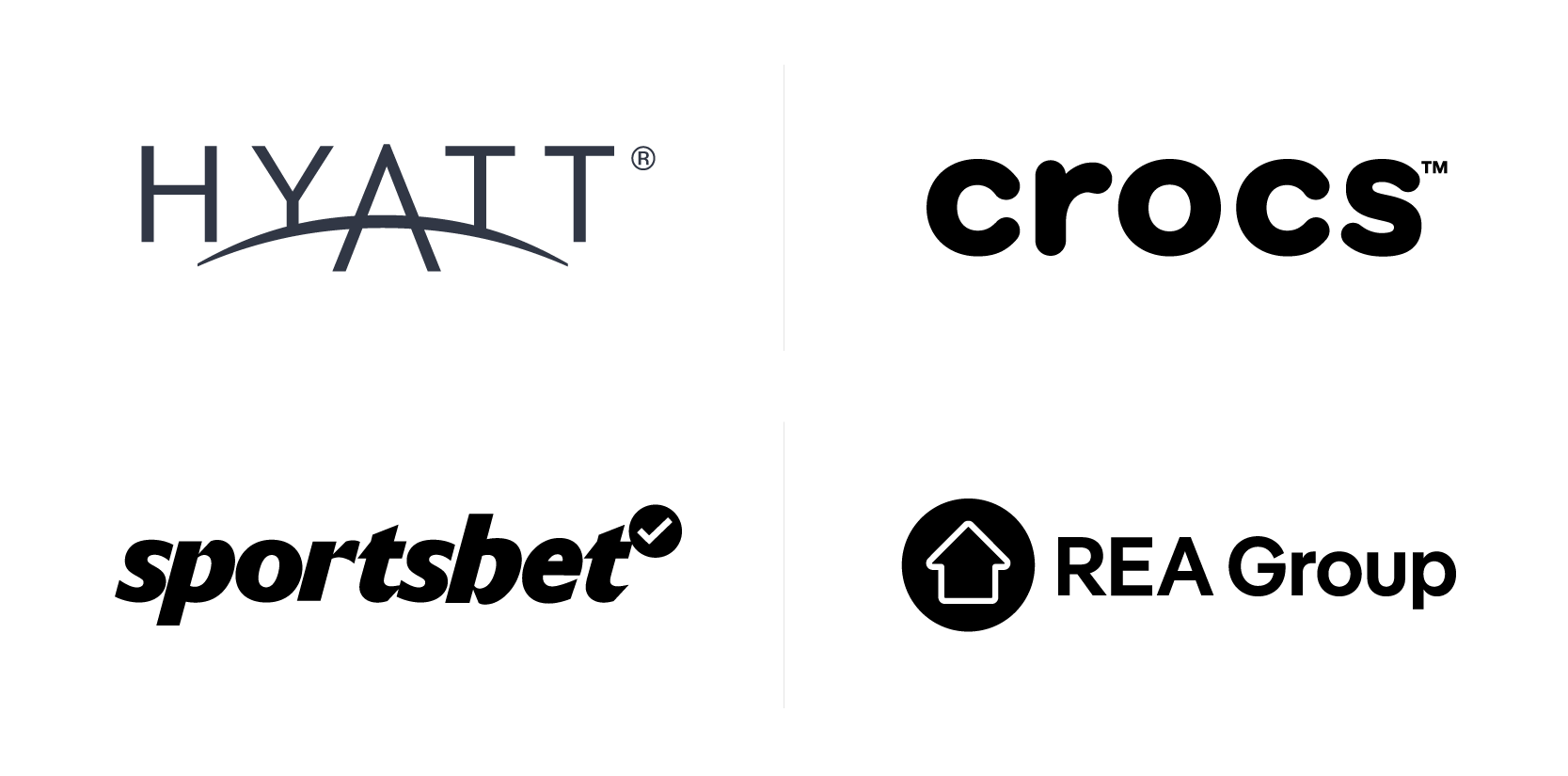 Hyatt and Crocs logos side by side, separated by a vertical line. Get started with your journey today!