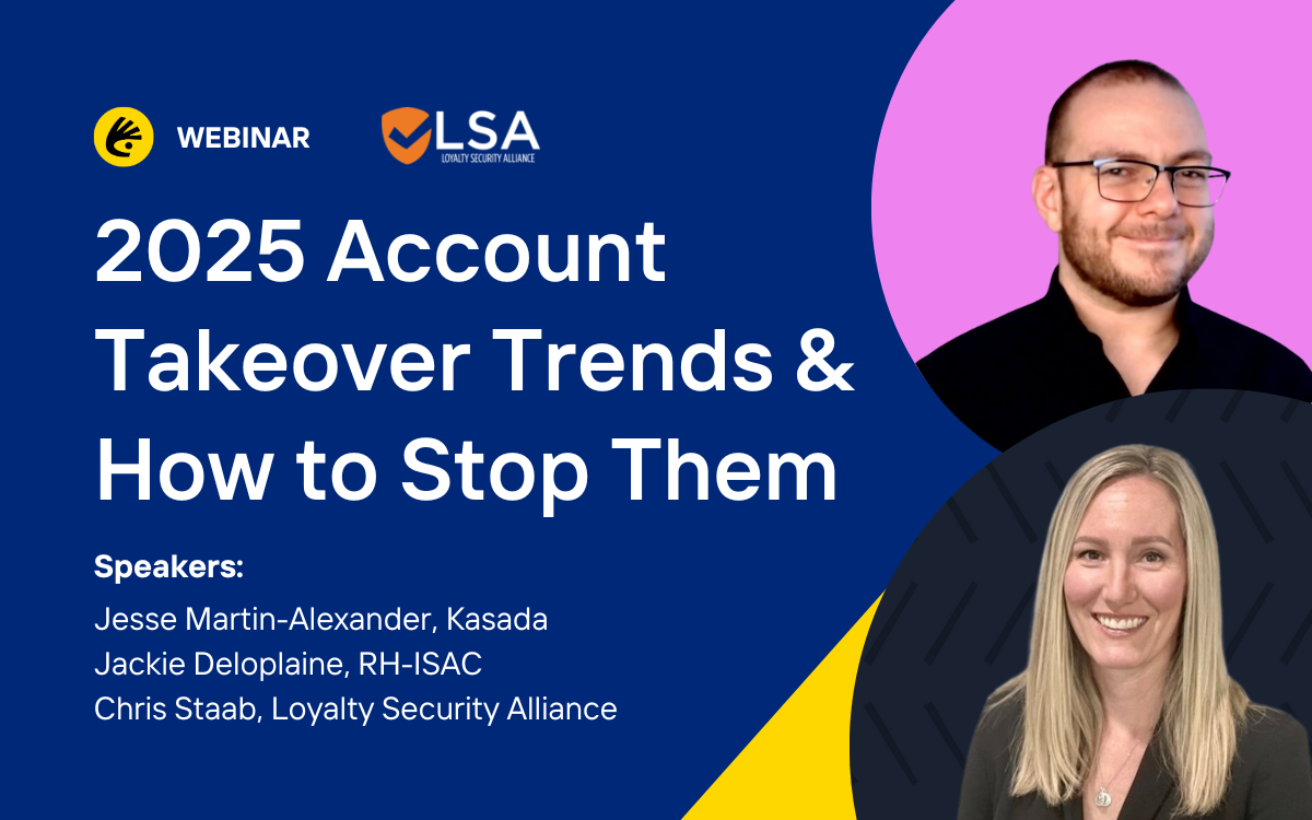 Loyalty Security Alliance Kasada Webinar Featured photo with RHISAC