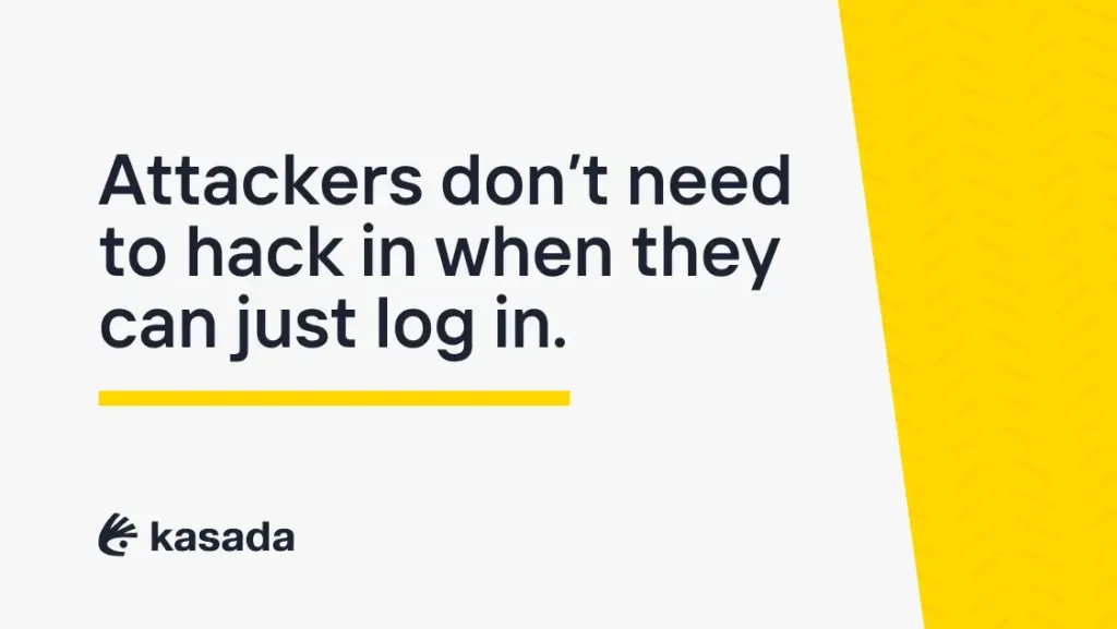 Attackers don’t need to hack systems. They use stolen passwords and bots to take over accounts.