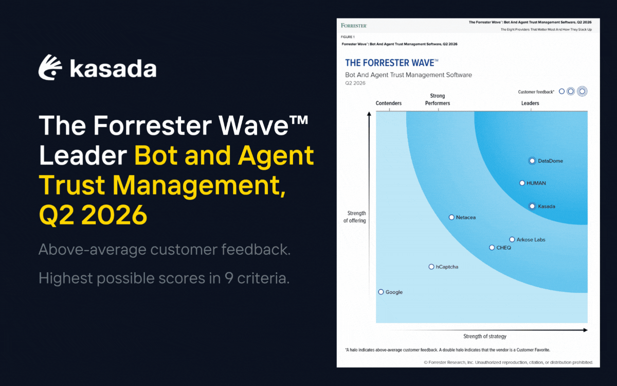Forrester Wave LEader Q2 2026 Bot and Agent Trust Management