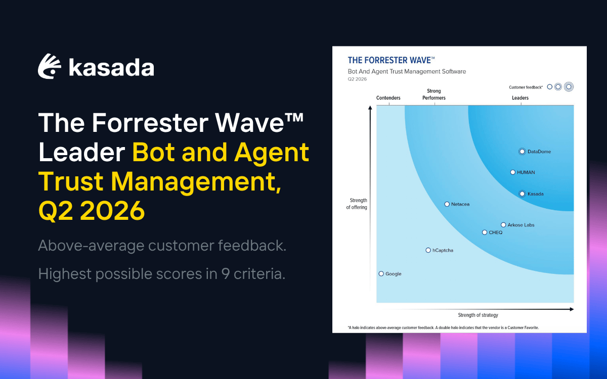 Forrester Wave LEader Q2 2026 Bot and Agent Trust Management